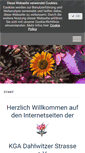 Mobile Screenshot of kga-dahlwitzer-strasse.de